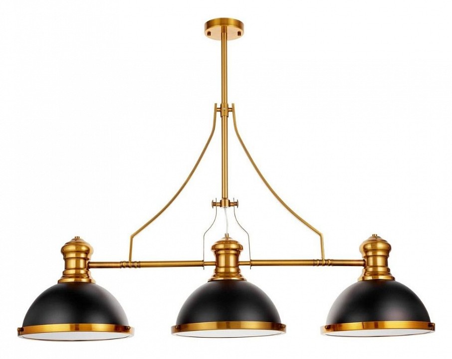 Светильник на штанге lumina deco ettore ldp 710-3 bk+md