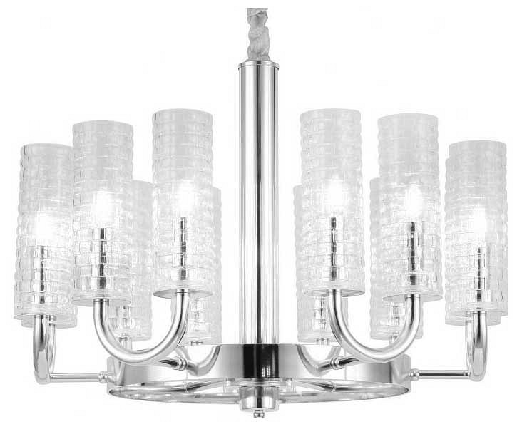 Подвесная люстра lumina deco donatti ldp 8011-12 chr