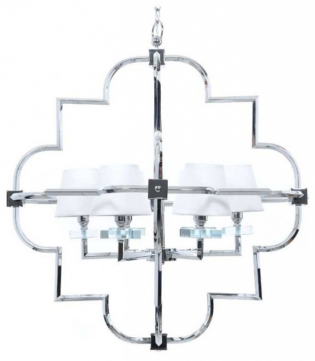 Подвесная люстра lumina deco baltimore ldp 8020-6 chr+wt