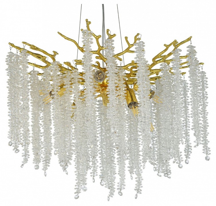 Подвесная люстра lumina deco drevia ldp 8026-800 gd
