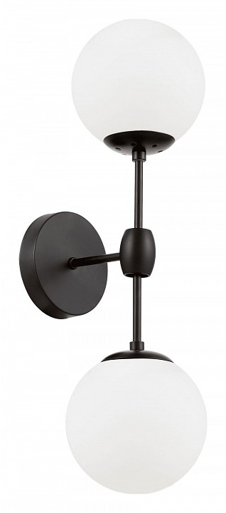 Бра lumina deco zodiak ldw 6001-2 bk+wt