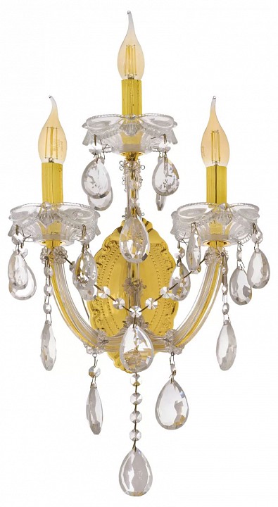 Бра lumina deco eliza ldw 7030-3 gd