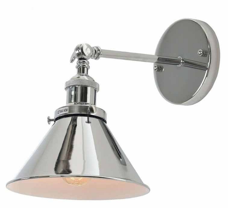 Бра lumina deco gubi ldw b005-1 chr