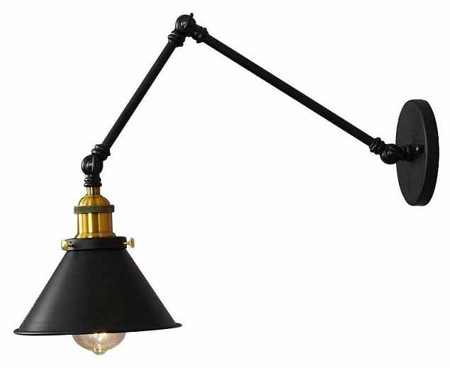 Бра lumina deco gubi ldw b005-2 bk