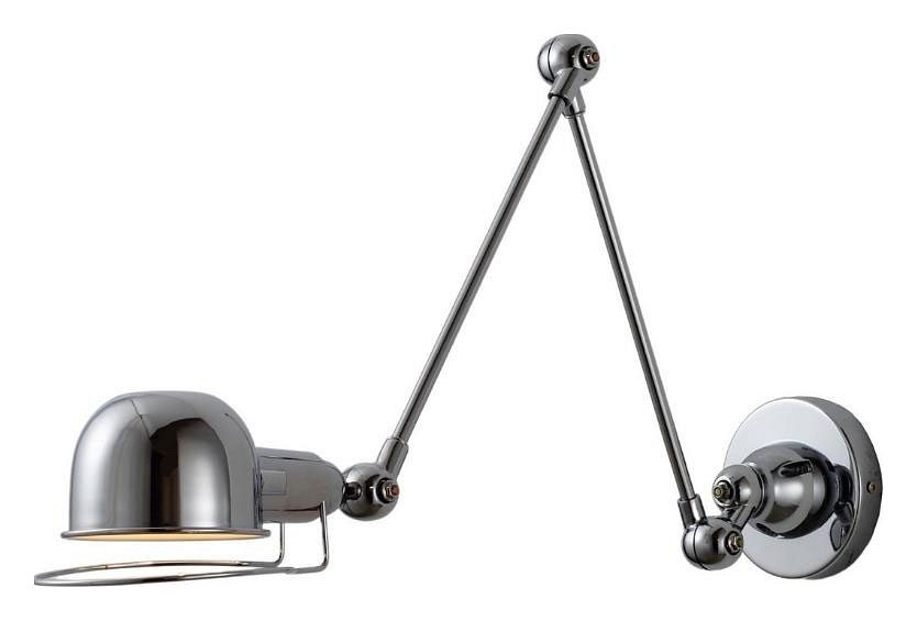 Бра lumina deco gloria ldw b008-2 chr