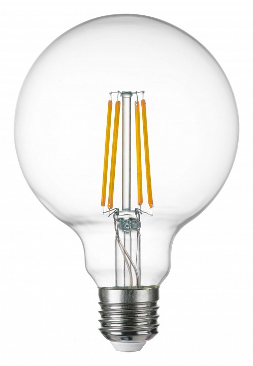 Лампа светодиодная lightstar g95 e27 8вт 3000k 933102