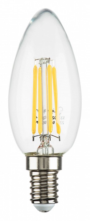 Лампа светодиодная lightstar c35 e14 6вт 4000k 933504