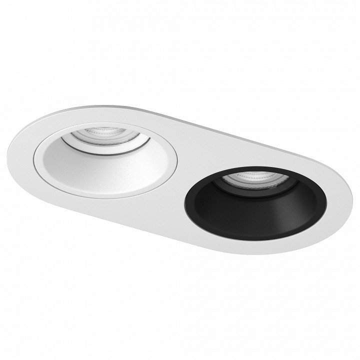 Встраиваемый светильник lightstar domino d6560607wbmod