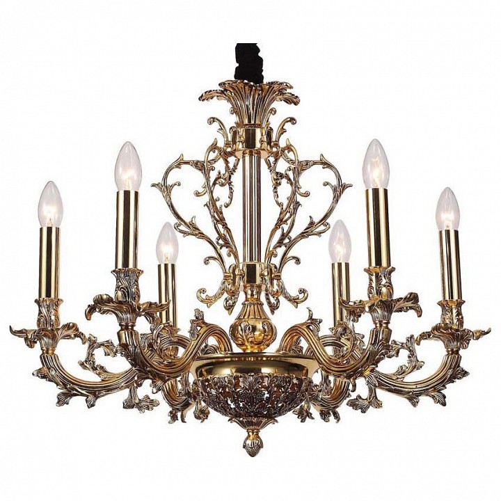 Подвесная люстра lucia tucci firrnze firenze 1780.6 antique gold