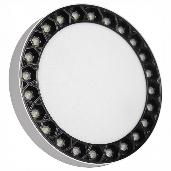Накладной светильник iledex mercury 5552-36w-d217-3/4k-wh+bk