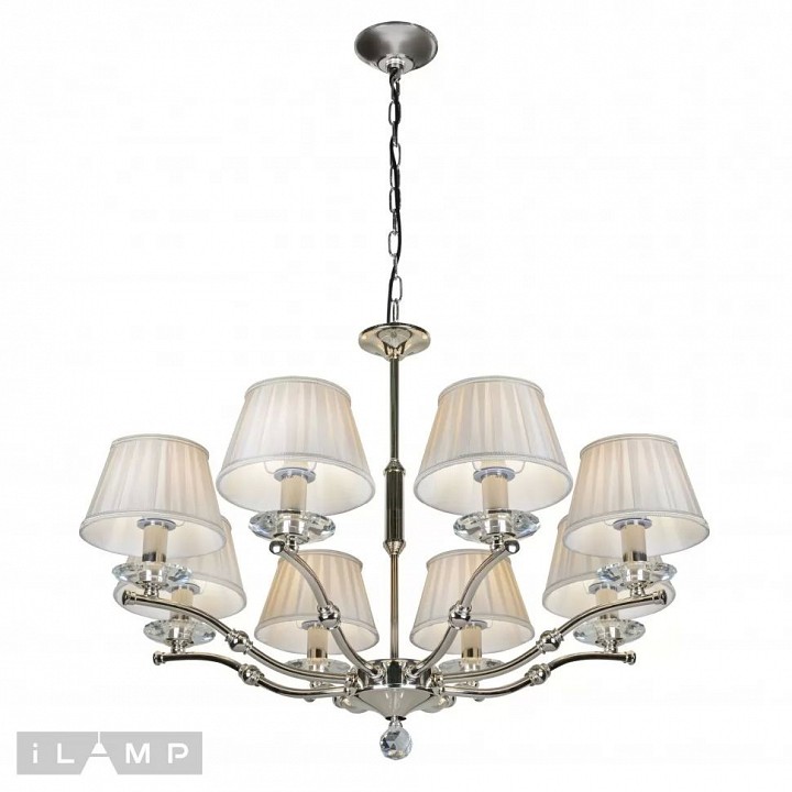 Подвесная люстра ilamp vivaldi 85125/8 cr