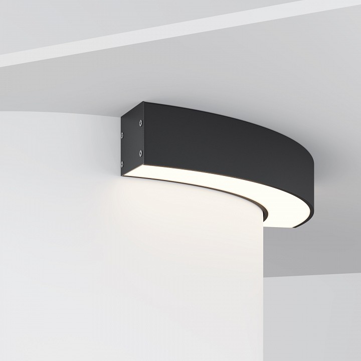 Профиль накладной maytoni led strip alm-3535r-b-d-90°-0.3m