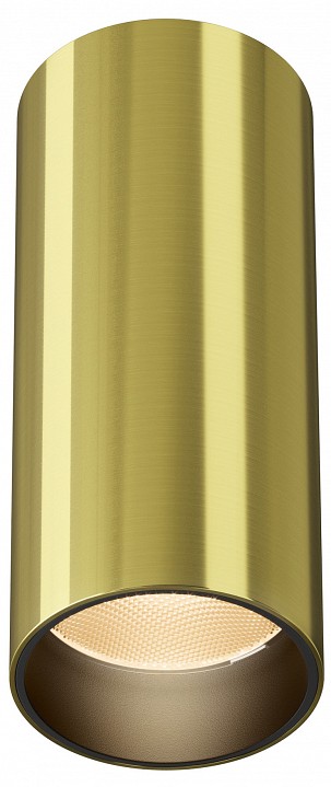 Накладной светильник maytoni focus led c056cl-l12w2.7k-w-bs