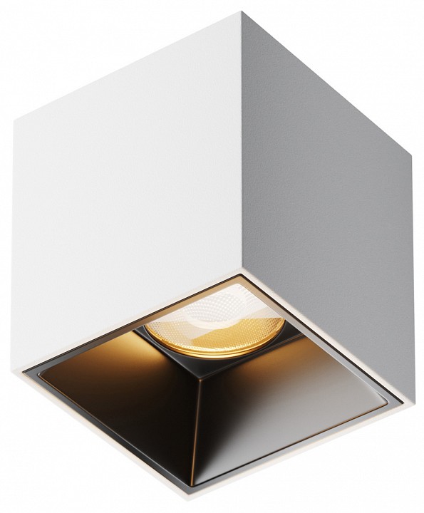 Накладной светильник maytoni alfa led c064cl-5w2.7k-sq-wb