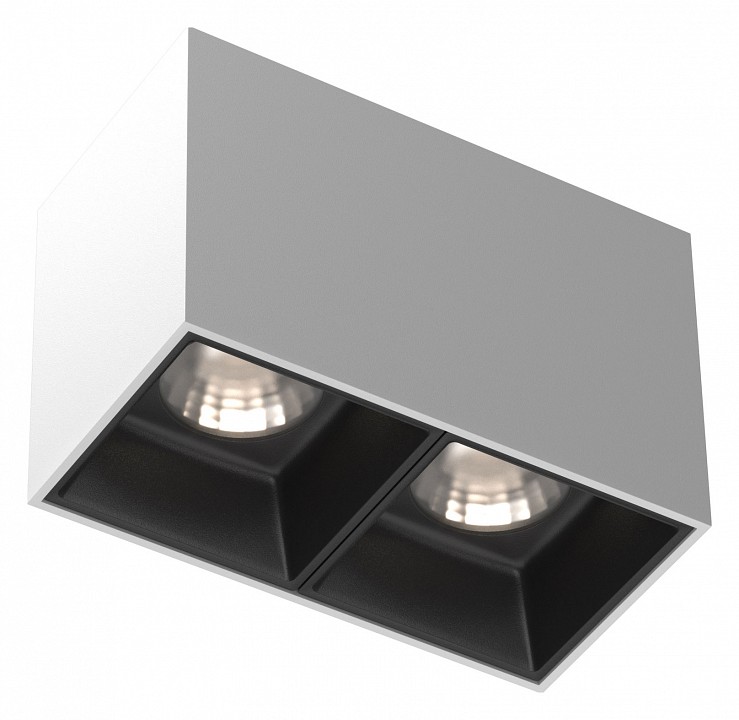 Накладной светильник maytoni alfa led c065cl-02-l12w4k-w