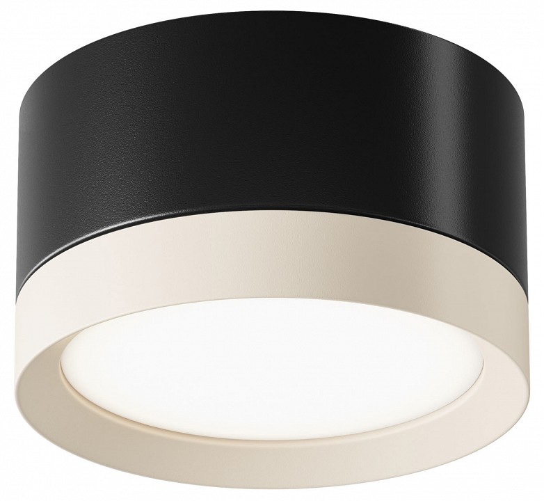 Накладной светильник maytoni hoop c086cl-gx53-srd-bw