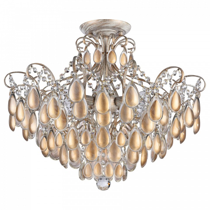 Люстра на штанге freya chabrol fr2302-cl-06-wg