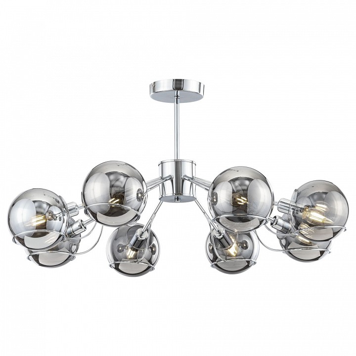 Люстра на штанге freya sally fr5014pl-08ch
