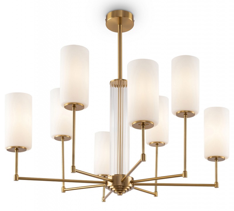 Люстра на штанге freya agnes fr5184pl-08bs