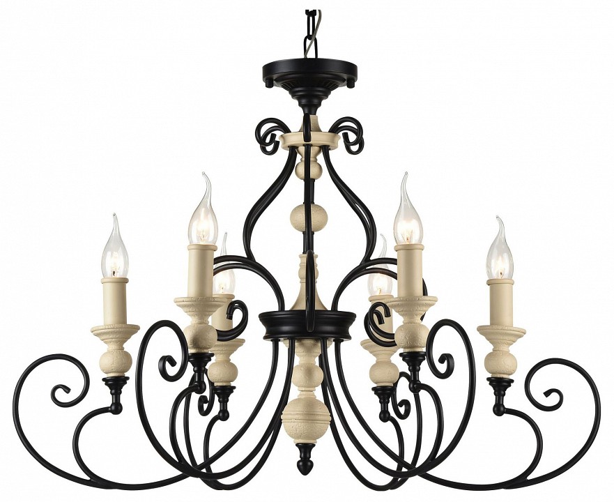Подвесная люстра maytoni karina h631-pl-06-b
