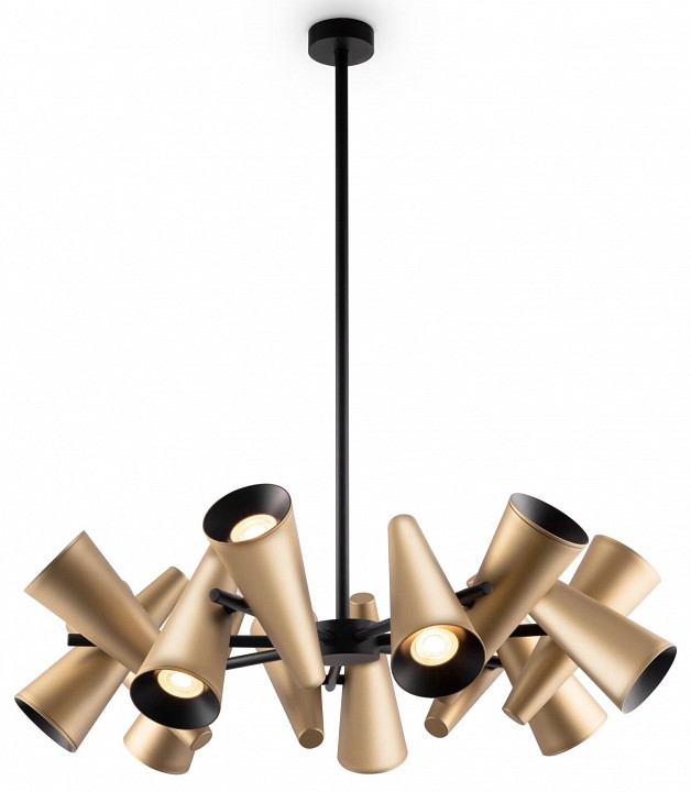 Люстра на штанге maytoni giro mod095pl-14bs