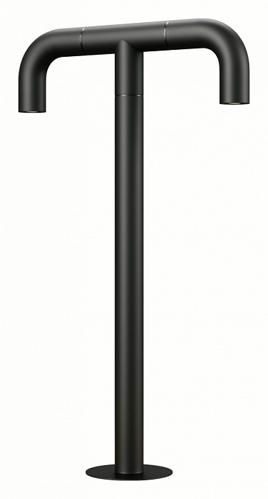 Наземный низкий светильник maytoni sleek o477fl-l4gf3k