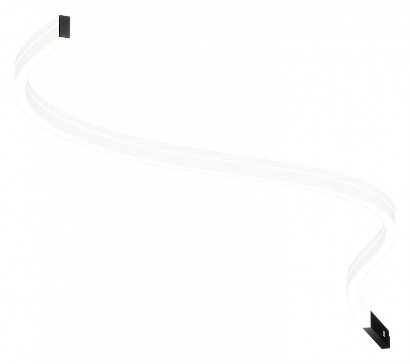 Встраиваемый светильник гибкий maytoni flex tr186-1-8w4k-b