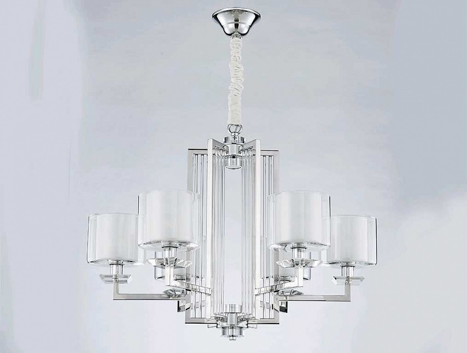 Подвесная люстра newport 4400 4406+1/c chrome