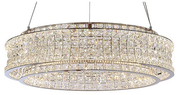 Подвесная люстра newport 8510 8510/60 chrome