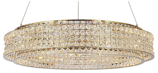 Подвесная люстра newport 8510 8510/80 gold