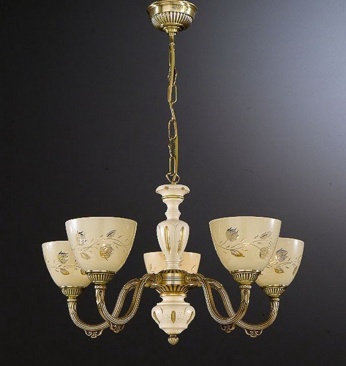 Подвесная люстра reccagni angelo 6858 l 6858/5