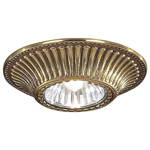 Встраиваемый светильник reccagni angelo 1078 spot 1078 oro