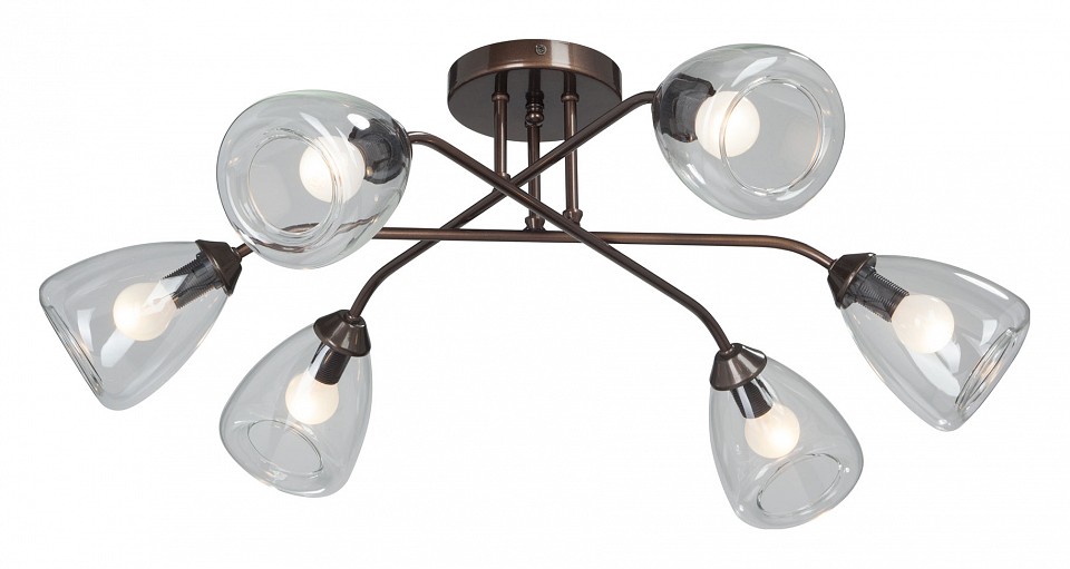 Потолочная люстра vitaluce v4953-7/6pl