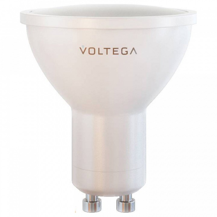 Набор ламп светодиодных voltega sofit gu10 lens gu10 7вт 2800k 7176
