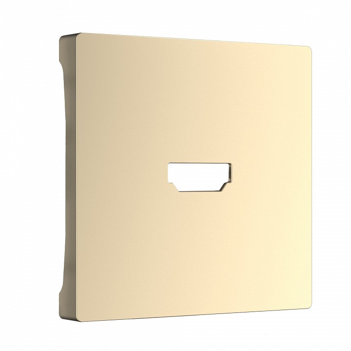 Накладка для hdmi werkel шампань wl11-hdmi-cp