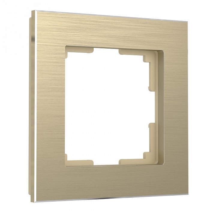 Рамка на 1 пост werkel aluminium (шампань) w0011711