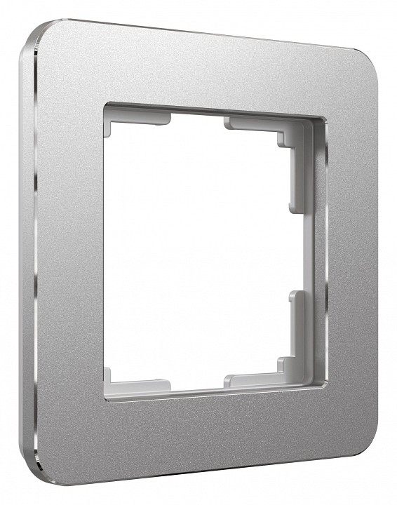 Рамка на 1 пост werkel platinum (алюминий) w0012606
