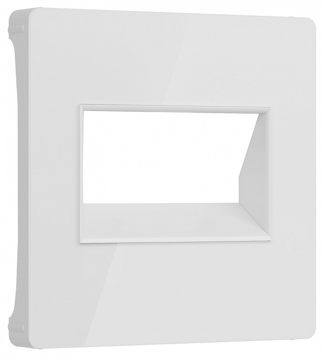 Накладка для розетки ethernet rj-45 werkel белый акрил w1191141