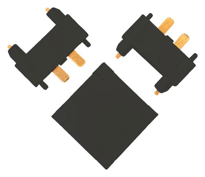 Соединитель угловой l-образный для треков wertmark wth wth.l5.60.l13