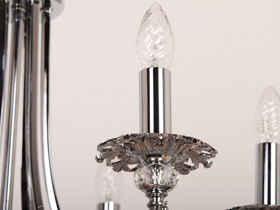 Подвесная люстра abrasax josephine 3007/6 chrome