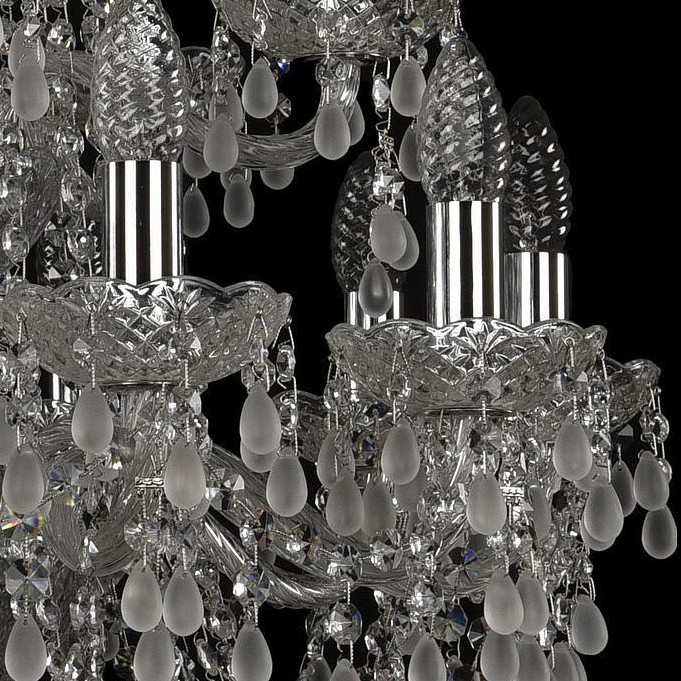 Подвесная люстра bohemia art classic 11.24 11.24.10+5.200.2d.h-87.cr.v0300