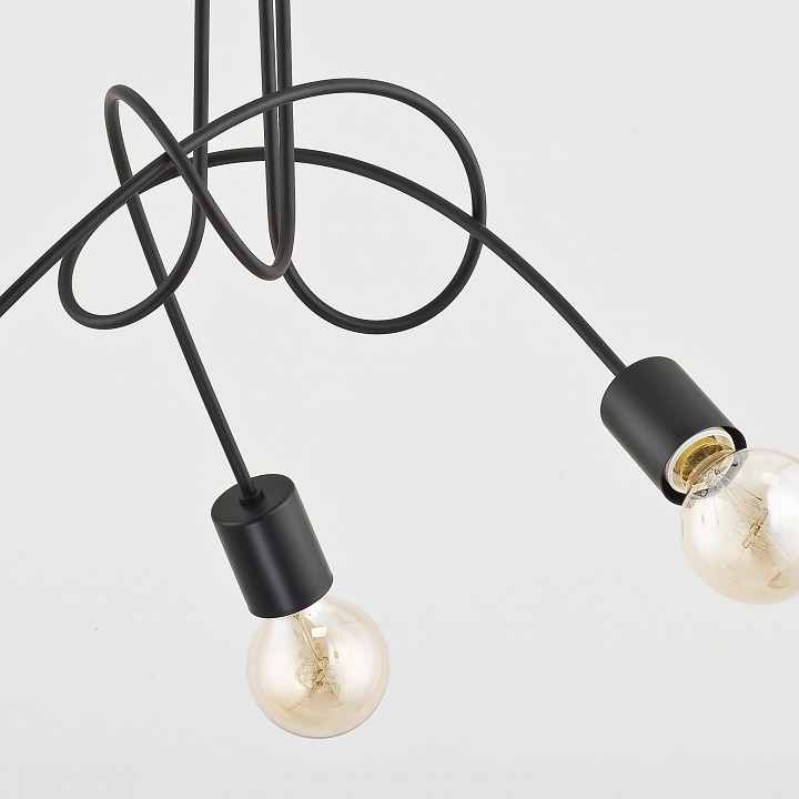 Люстра на штанге adilux tango black 23173