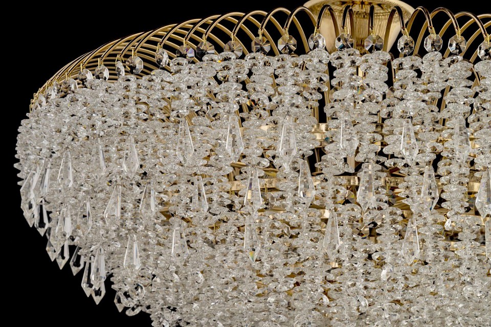 Люстра на штанге arti lampadari delia gold delia e 1.3.80.105 g