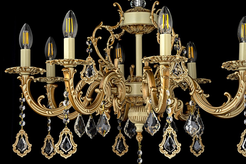 Подвесная люстра arti lampadari falcone falcone e 1.1.8.600 cg