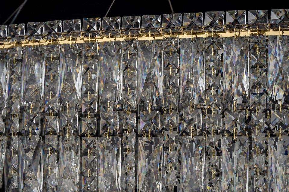 Подвесная люстра arti lampadari ovindoli nickel ovindoli l 1.5.120x40.100 g