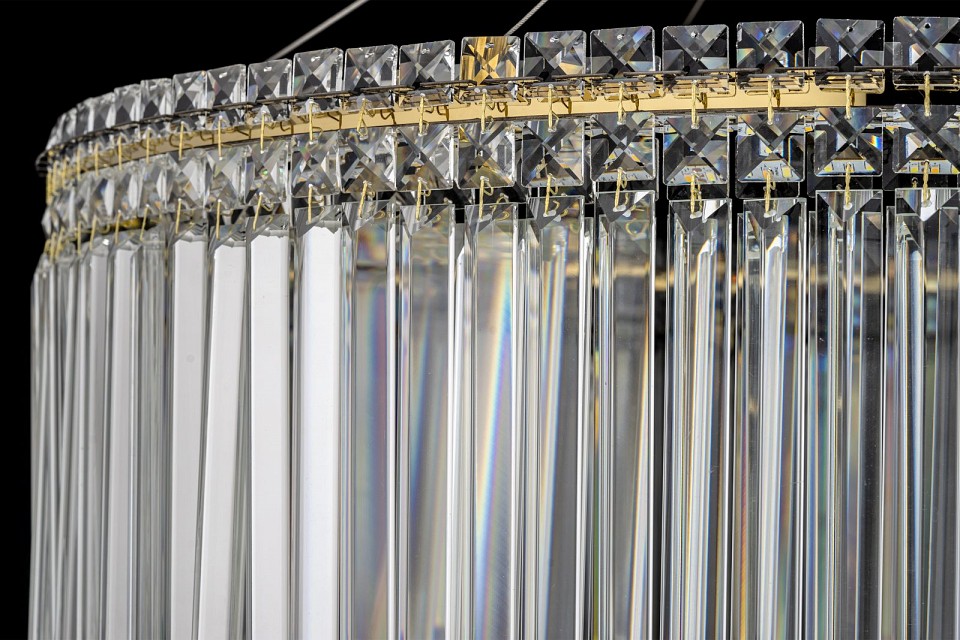 Подвесная люстра arti lampadari ovindoli gold ovindoli l 1.5.80.101 g