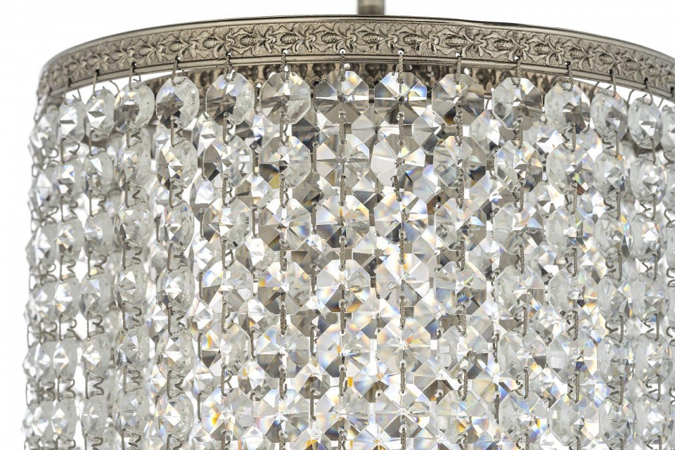 Люстра на штанге arti lampadari stella nickel stella e 1.5.20.101 n