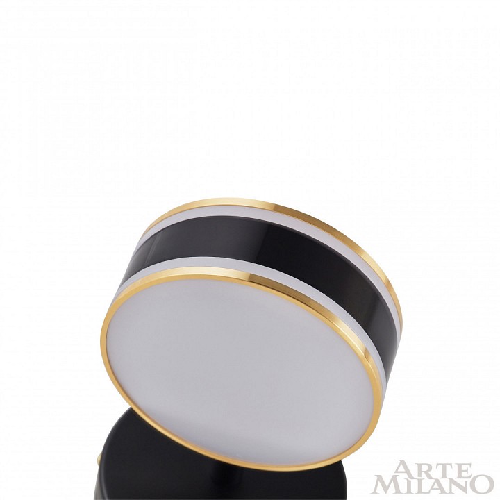 Бра arte milano ferrara-71040 277599/1b bk/gd