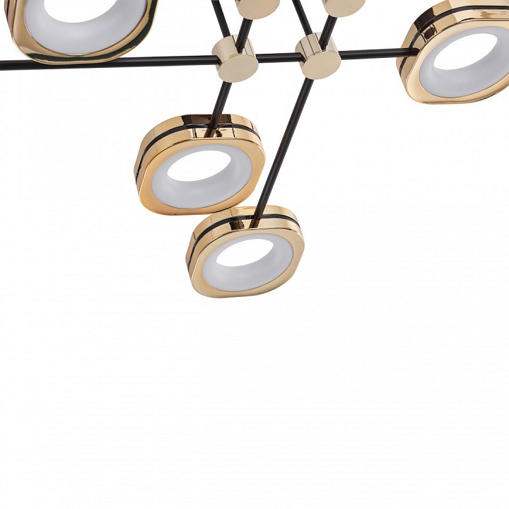 Потолочная люстра arte milano ferrara-71040 277999/8 bk/gd