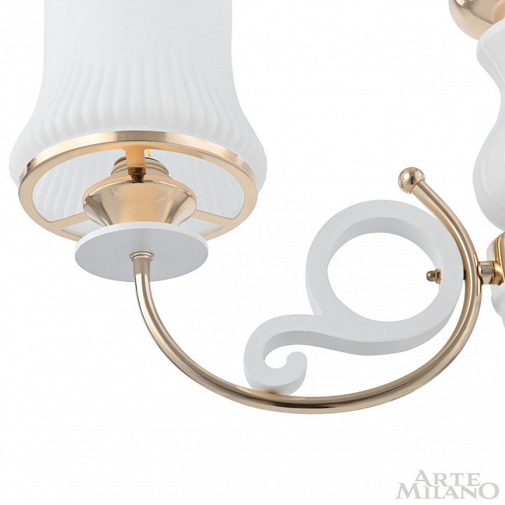 Подвесная люстра arte milano florentia-1097 301097/3 wh/gd